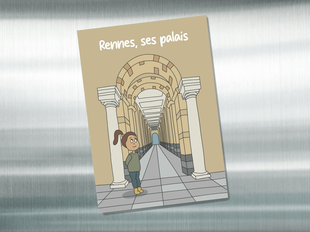 Magnet " Rennes, ses palais " 