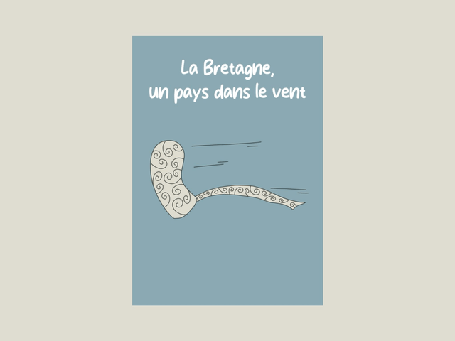 Magnet " La Bretagne, un pays dans le vent " 