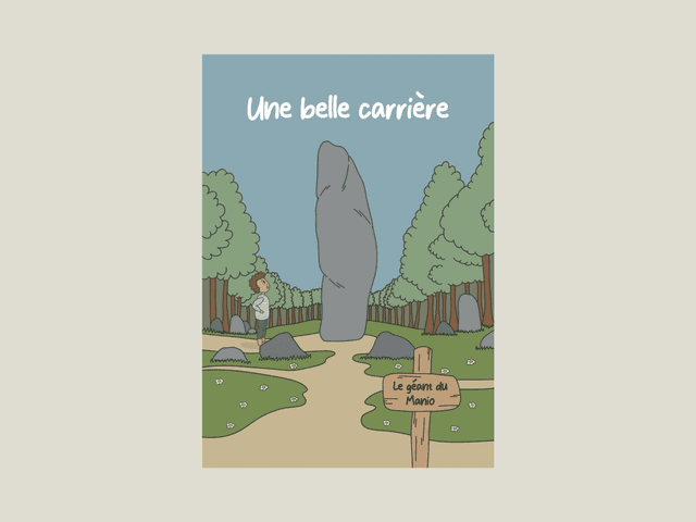 Magnet &quot; Une belle carrière &quot;